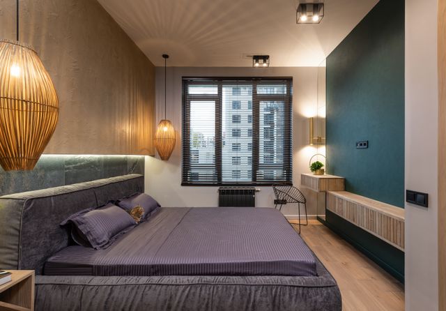 stylish modern bedroom